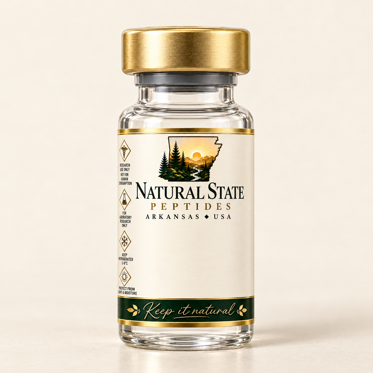 Retatrutide 20 mg vial from Natural State Peptides
